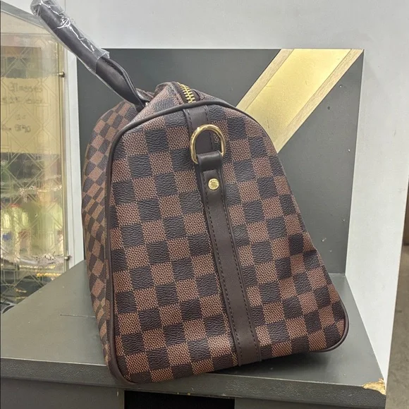 Checkered bag